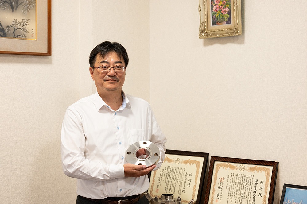 代表取締役社長 神野 恵介さんの写真